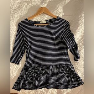 Ginger G ruffled top